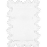 White Scallop Coastyle style mirror